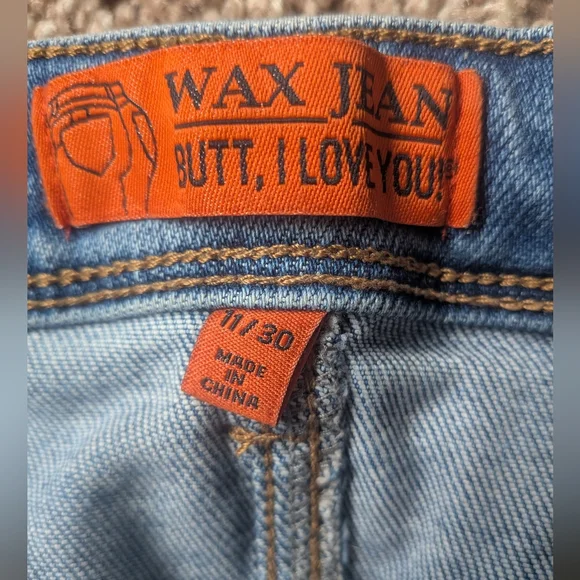 Wax Jean Distressed Women's Size 30 - Picture 7 of 7